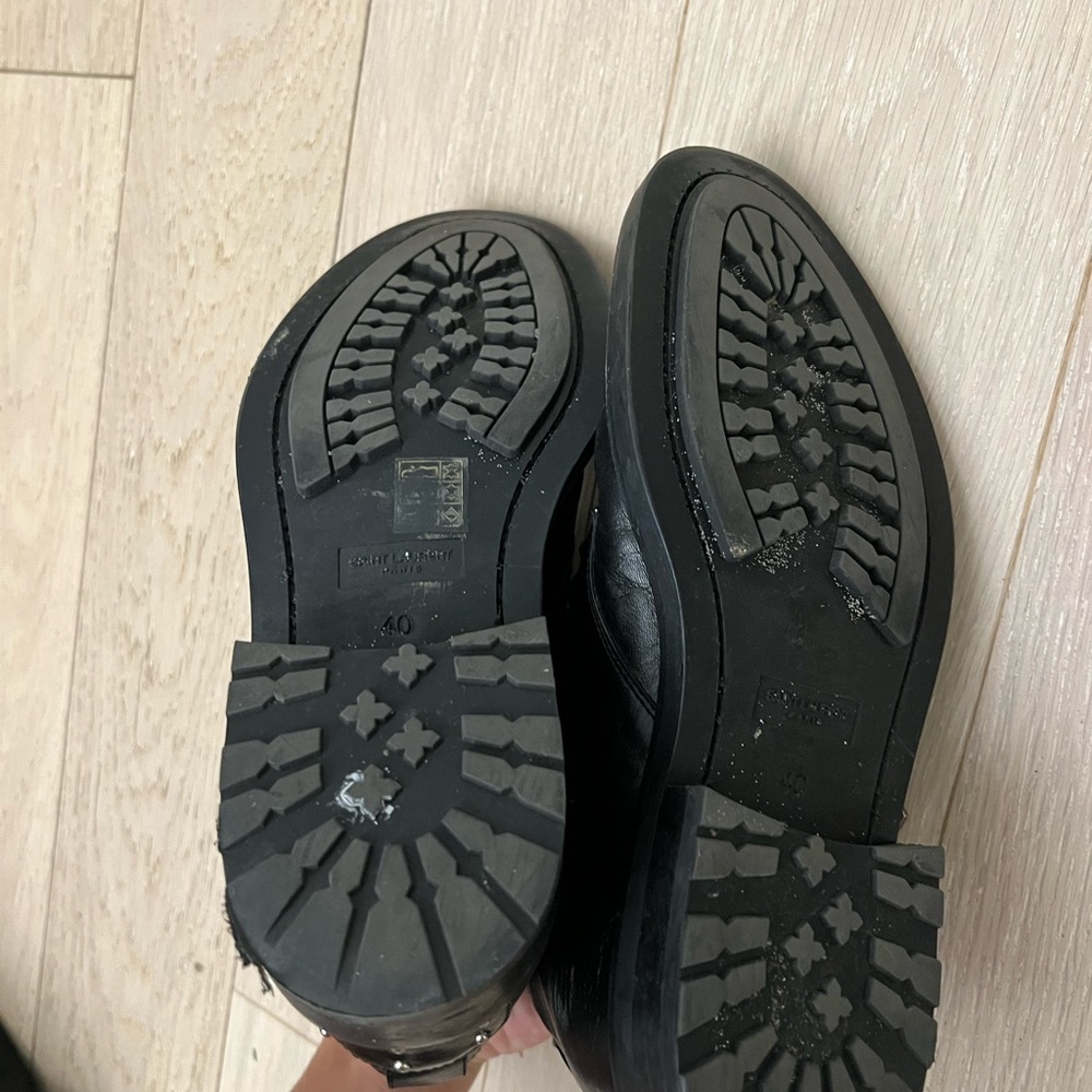 Saint Laurent Boots Black Men’s 7.5 Used - Picture 3 of 5